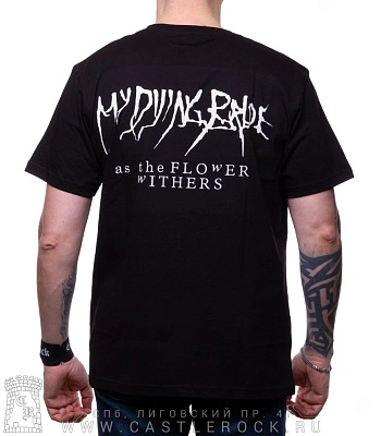 футболка my dying bride "as the flower withers"