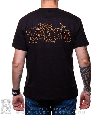 футболка rob zombie