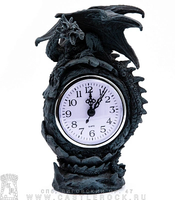 часы дракон на камне