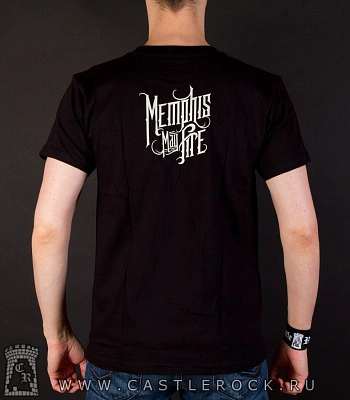 футболка memphis may fire "the hollow"