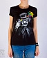 женская футболка клоун вышибает мозги (светится)
