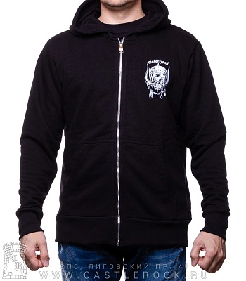 балахон на молнии motorhead (лого)