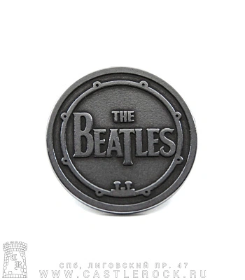 значок цанга рельефный beatles (лого)