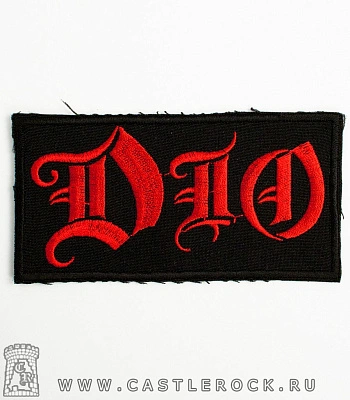 нашивка dio (лого, вышивка)
