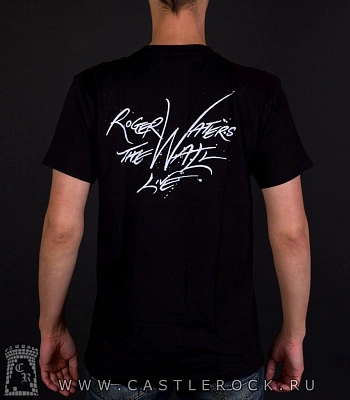 футболка pink floyd roger waters "the wall. live"