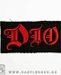 нашивка dio (лого, вышивка)