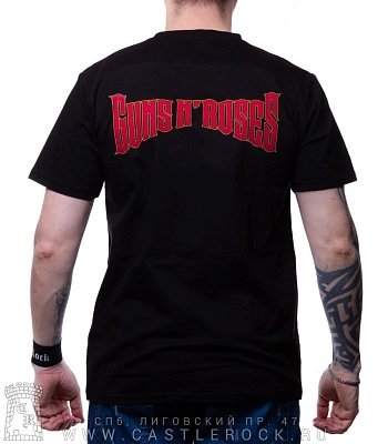 футболка guns'n'roses "not in this lifetime tour"