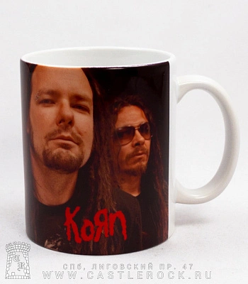 кружка korn (черный фон)