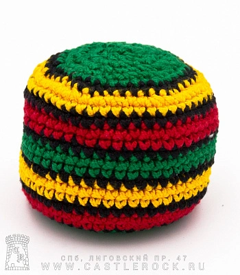 сокс полосатый раста (зеленый, черный, желтый, красный, пластиковые гранулы)