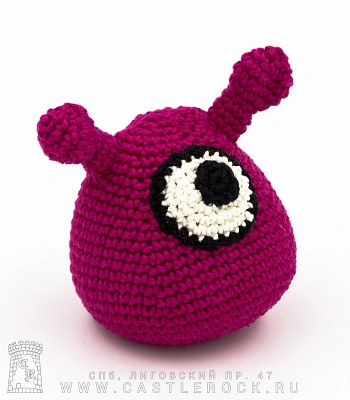 игрушка антистресс мозговой слизень фиолетовый