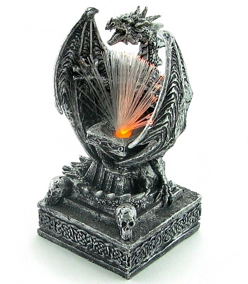 светильник дракон (чаша квадратная, световолокно)