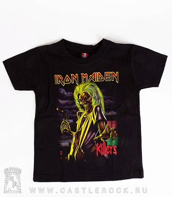 футболка детская iron maiden "killers"