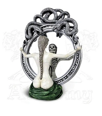 зеркало alchemy gothic (алхимия готик) woman skeleton (девушка скелет)