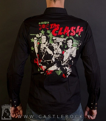 рубашка с длинным рукавом clash
