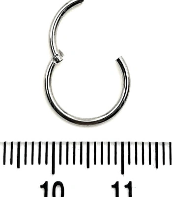 Сегментное Кольцо Кликер Титан 1,2 х 10