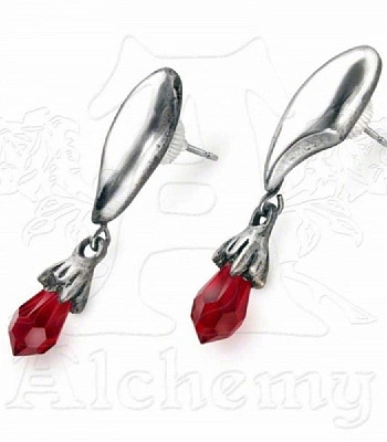 серьги alchemy gothic (алхимия готик) e275 vampretta