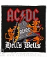 нашивка ac/dc "hell's bells" (вышивка)
