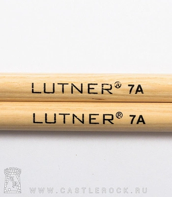 барабанные палочки lutner 7a деревянные наконечники