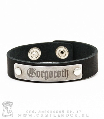 браслет кожаный gorgoroth