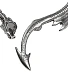 подвес alchemy gothic (алхимия готик) p829 dragons lure