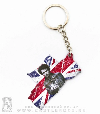 брелок металлический sex pistols sid vicious