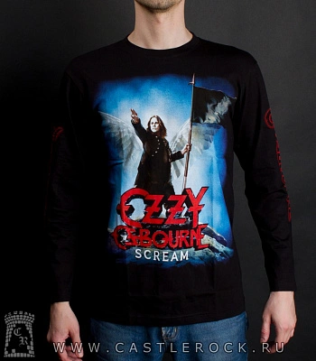 футболка ozzy osbourne "scream" д/р