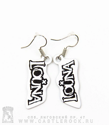 серьги louna "время x"