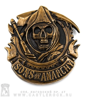 пряжка sons of anarchy (бронза)