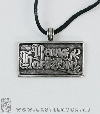 подвеска bring me the horizon (прямоугольная)