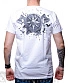 футболка викинг и медведь (белая, светится)