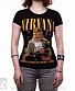 женская футболка nirvana kurt cobain "unplugged in new york"