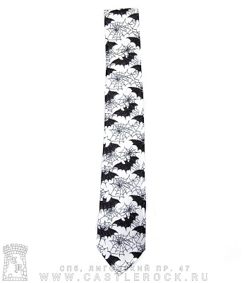 галстук летучие мыши и паутина