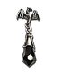 серьга alchemy gothic (алхимия готик) e231 dragon drop