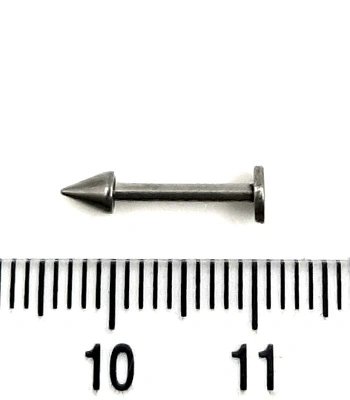 Лабрет Титан с Шипом 1,2 х 10 х 3