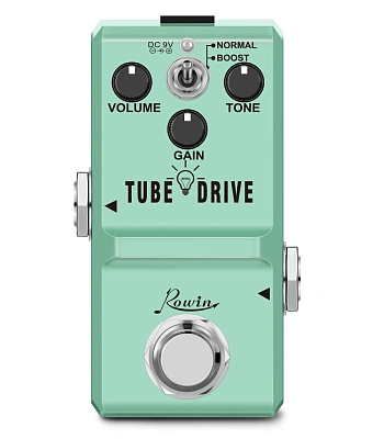 педаль эффектов rowin tube drive nano series