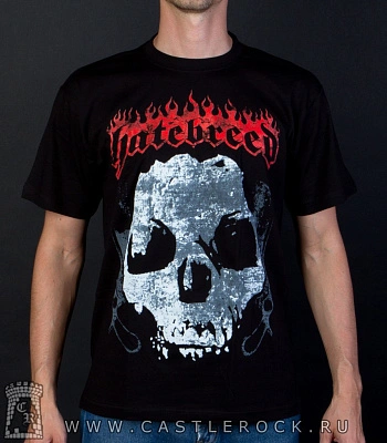 футболка hatebreed (череп)