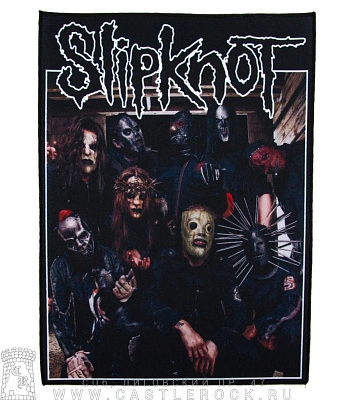 нашивка на спину slipknot (группа)