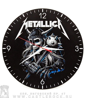 часы настенные metallica "worldwired"