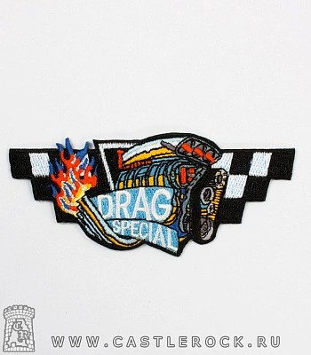 нашивка термо drag special (вышивка)