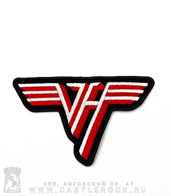 нашивка van halen (лого, вышивка)