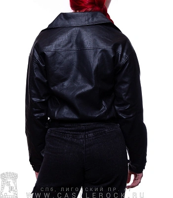 косуха женская к/з оверсайз а2336