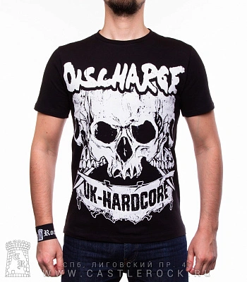 футболка discharge "uk-hardcore"
