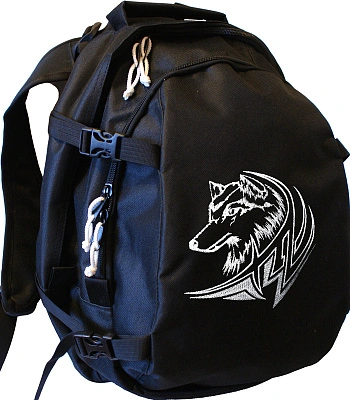 рюкзак с вышивкой волк (трайбл)