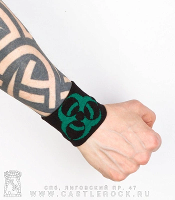 напульсник трикотажный biohazard
