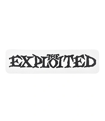 наклейка виниловая exploited (лого)