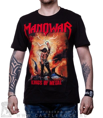 футболка manowar "kings of metal"