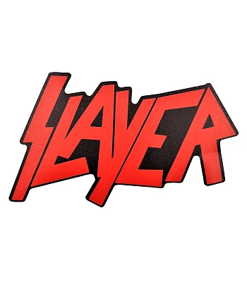 наклейка виниловая slayer (надпись, большая)