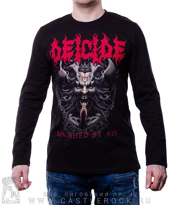 футболка deicide "banished by sin" д/р