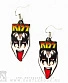 серьги kiss gene simmons