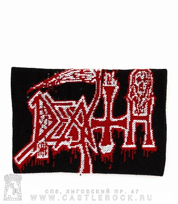 напульсник трикотажный death (широкий)